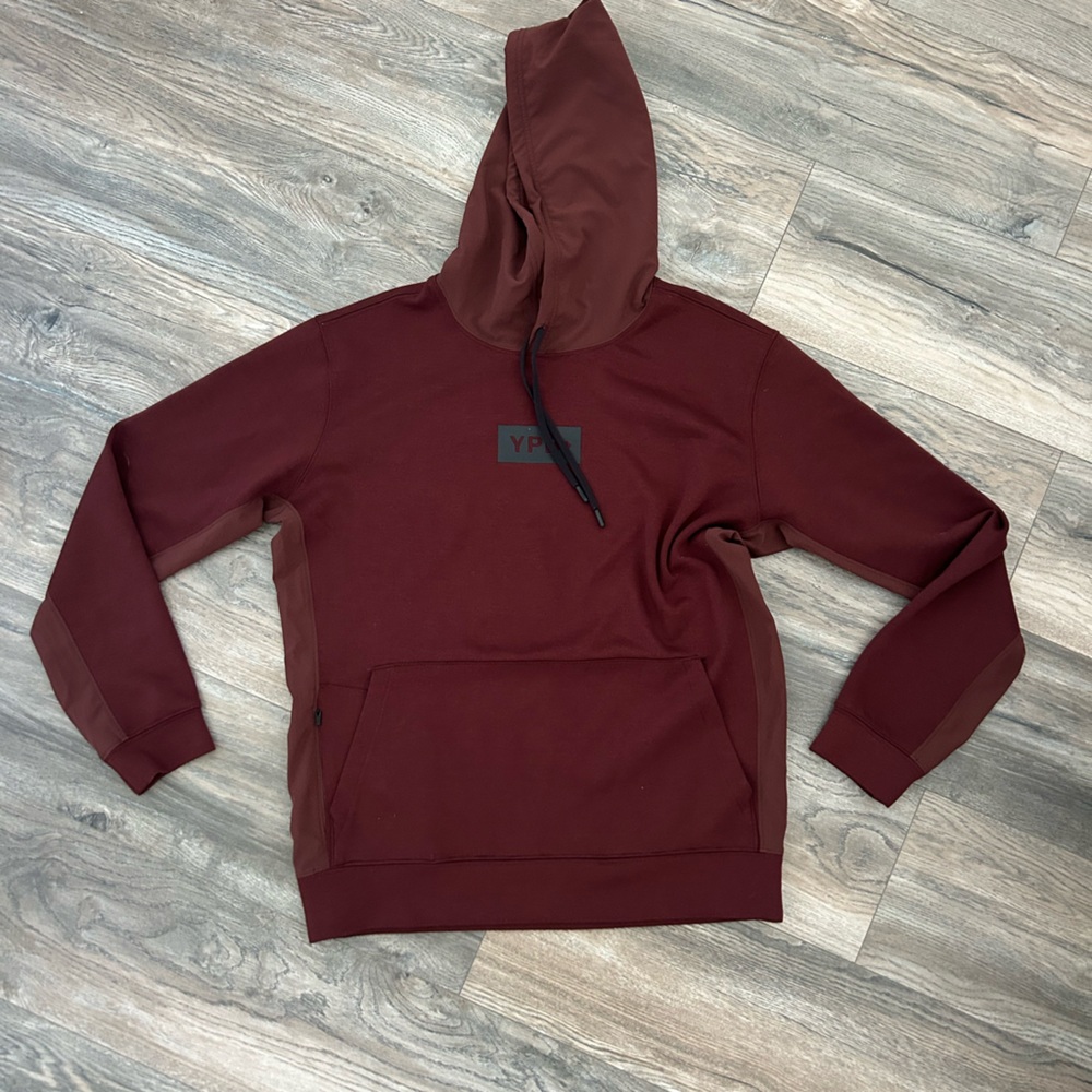 YPB your personal best maroon red hoodie men’s size medium